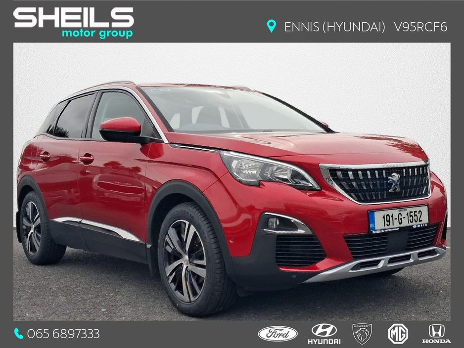 2019 Peugeot 3008 1.5 BlueHDi 130bhp Allure Auto €22,500