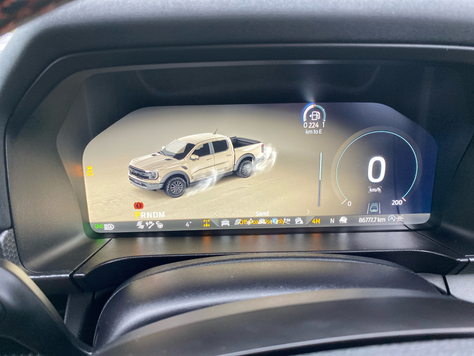 2023 Ford Ranger Raptor 3.0 V6 292BHP