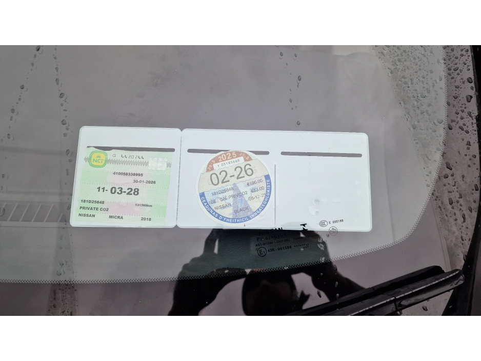 2018 Nissan Micra 1.0 SV + ORANGE EX-T PK 4 4DR €8,950