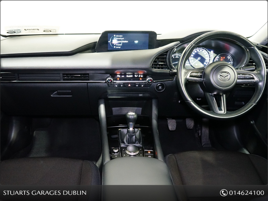 2021 Mazda Mazda3 GSL 4DR @MAZDA SOUTH DUBLIN, 2.0 186PS SKY-X GSL 4DR* KEYLESS, REAR CAMERA, DUAL CLIMATE, PDC FRONT AND REAR, HEADS UP, NAV, TRAFFIC SIGN RECOGNITION, €20,745