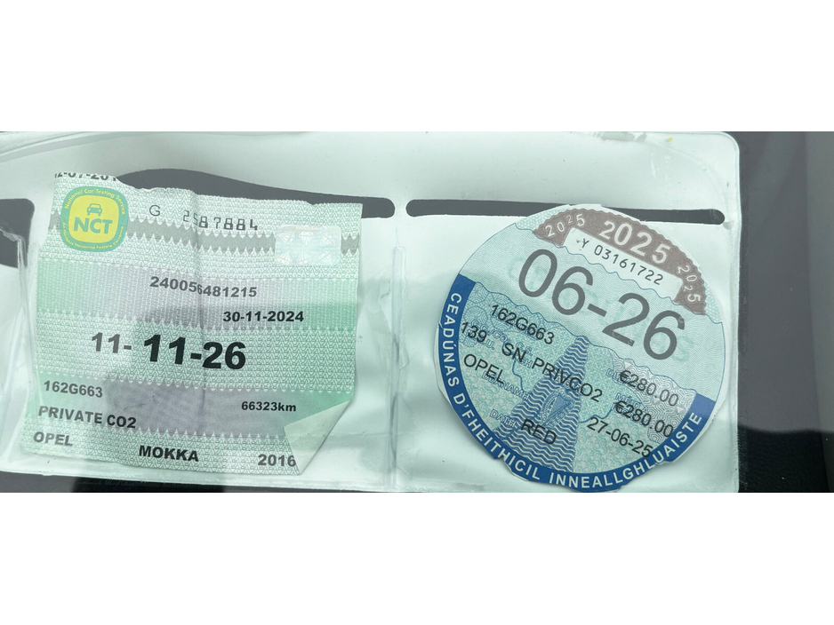 2016 Opel Mokka SC 1.4T 140PS FWD Manual €9,500