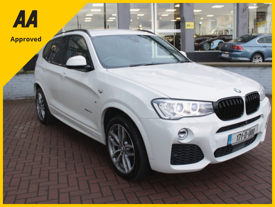 2017 BMW X3 X-DRIVE 25D M-SPORT PRO EDITION AUTO  // WHAT A CAR WITH  120,000KMS // BUY WITH CONFIDENCE AA AND SIMI APPROVED DEALER 2026 // FINANCE ARRANGED // ALL TRADE INS WELCOME // WELL WORTH VIEWING €27,950