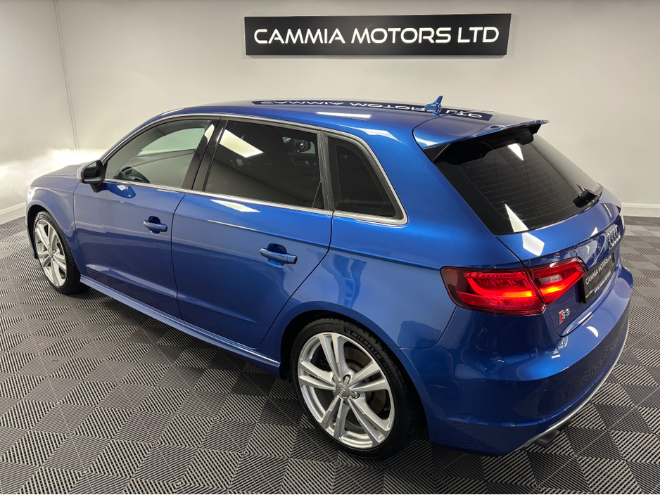 2015 Audi S3 *AUDI S3* *S-TRONIC AUTOMATIC* *REVERSE CAMERA* *PARKING SENSORS* *KEYLESS ENTRY* *DRIVE MODES* *300BHP* *BT AUDIO* *TRADE INS WELCOME* €23,950