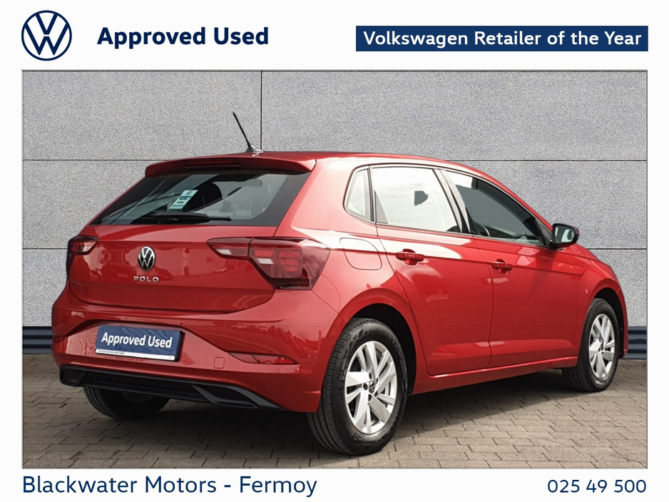 2022 Volkswagen Polo 1.0TSI 95BHP LIFE WITH FLOOR MATS €18,950