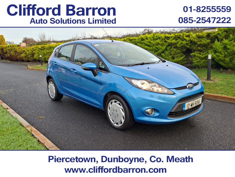 2012 Ford Fiesta 1.4 EDGE 95 5DR 95BHP €6,789