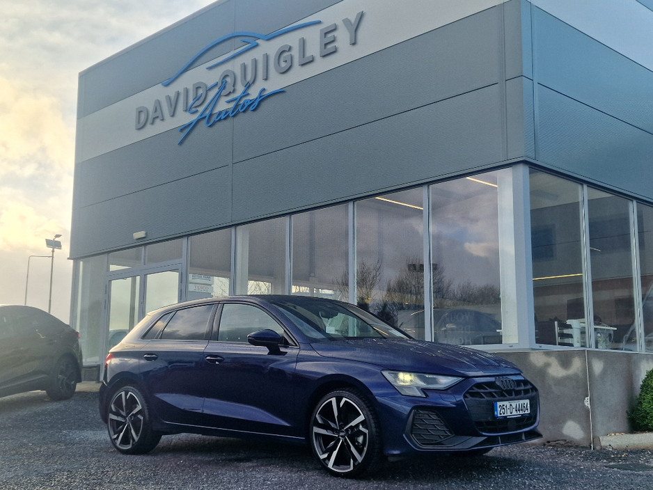 2025 Audi A3 SB 30 TDI 115HP SE*QUALITY ASSURED USED CARS*SIMI APPROVED*GREAT RATE FINANCE AVAILABLE*WELCOME TO DAVID QUIGLEY AUTOS* €34,950