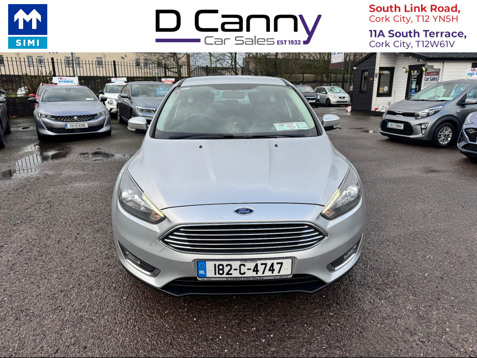 2018 Ford Focus TITANIUM 1.0 125PS 6SPEED 4DR €13,900