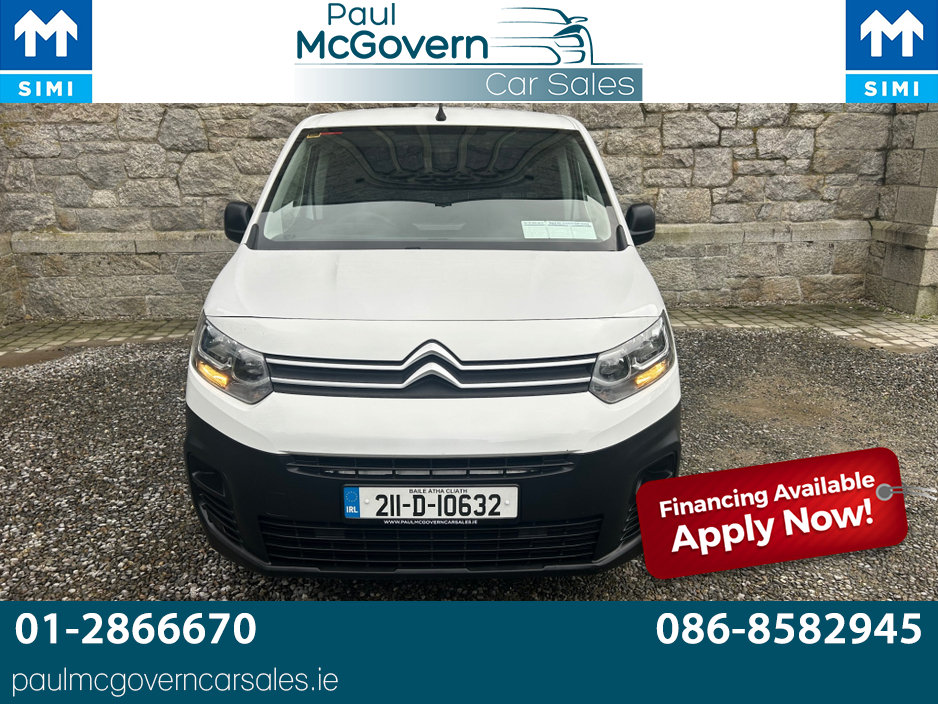 2021 Citroen Berlingo LX 1.5 BLUEHDI 75 S&S 650KG M €11,950