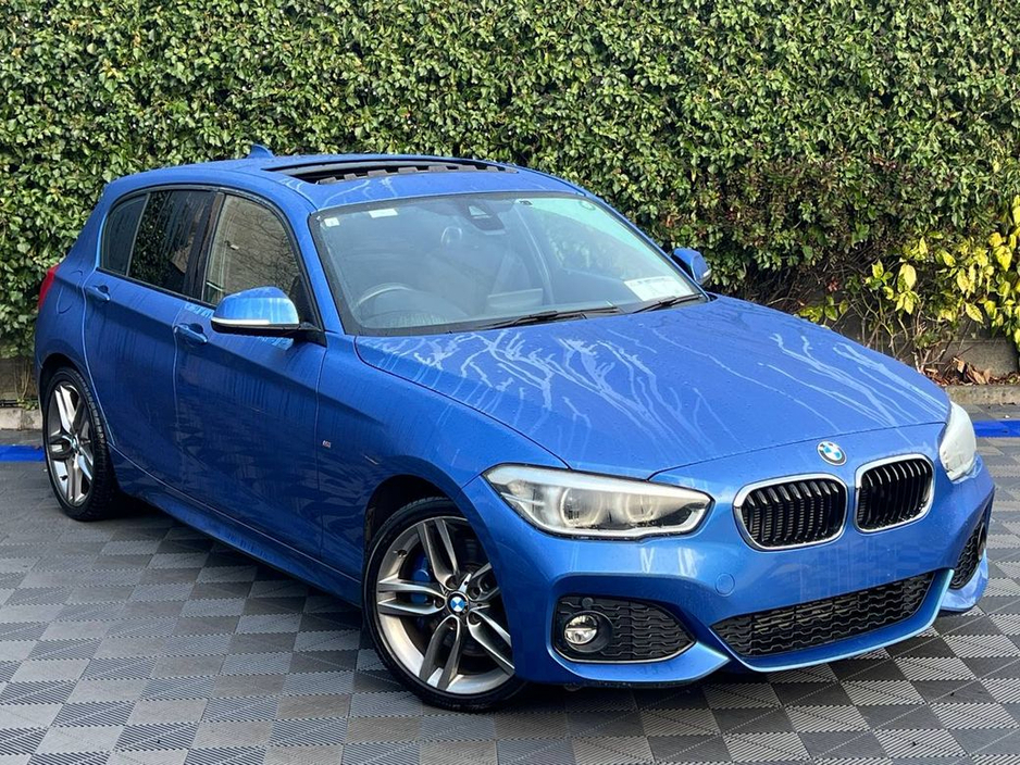 2017 BMW 1 Series 118d M-SPORT 2.0 // SUNROOF // ESTORIL BLUE // 18" M-SPORT ALLOYS // REVERSE CAMERA €16,900