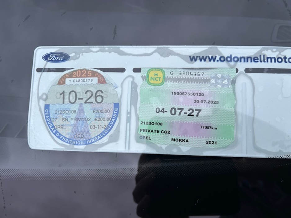 2021 Opel Mokka 1.2 SRI 100PS 6SPEED 4 4DR €17,995