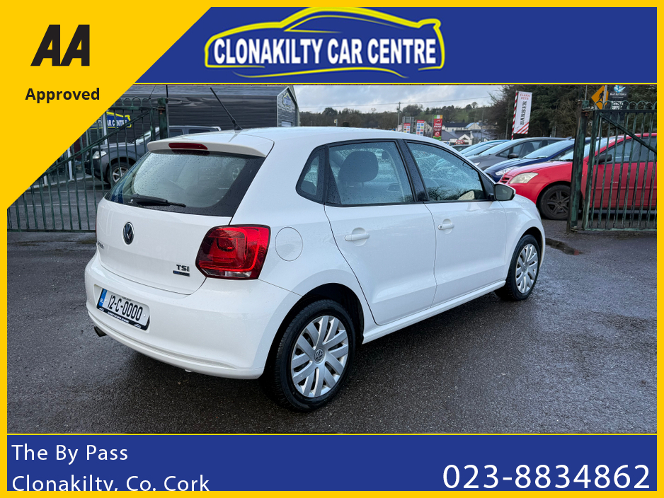 2012 Volkswagen Polo Genuine Low Mileage Vw Polo 1.2 Tsi Automatic €9,950
