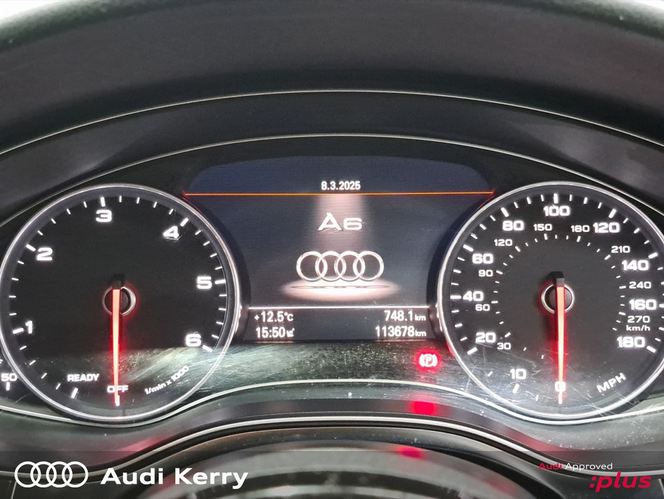 2018 Audi A6 2.0 TDI Black Edition Ultra 187BHP with Bose Sound System €28,800