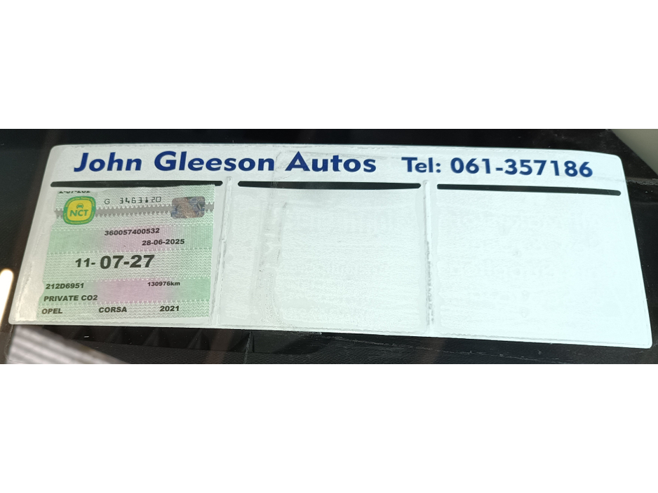2021 Opel Corsa MY21-S-1.2 75PS-PET-5SP 4DR €11,600