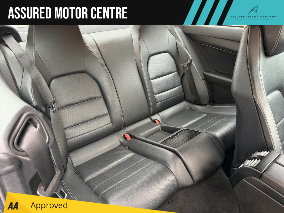 2011 Mercedes-Benz E Class E SERIES CDI AVANTGARDE SPORT 2DR AUTO**FULL BLACK LEATHER INTERIOR**REAR PARKING SENSORS**AMG STYLE ALLOY WHEELS**CRUISE CONTROL**BLUETOOTH**HISTORY CHECKED**FINANCE ARRANGED** €7,995