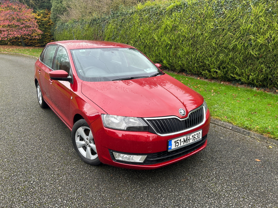 2015 Skoda Rapid 1.4 TSI AUTOMATIC//0NLY108000KLMS//IRISH CAR WITH NCT AND TAX UNTIL JUNE 2026///LOVELY EXAMPLE €9,999