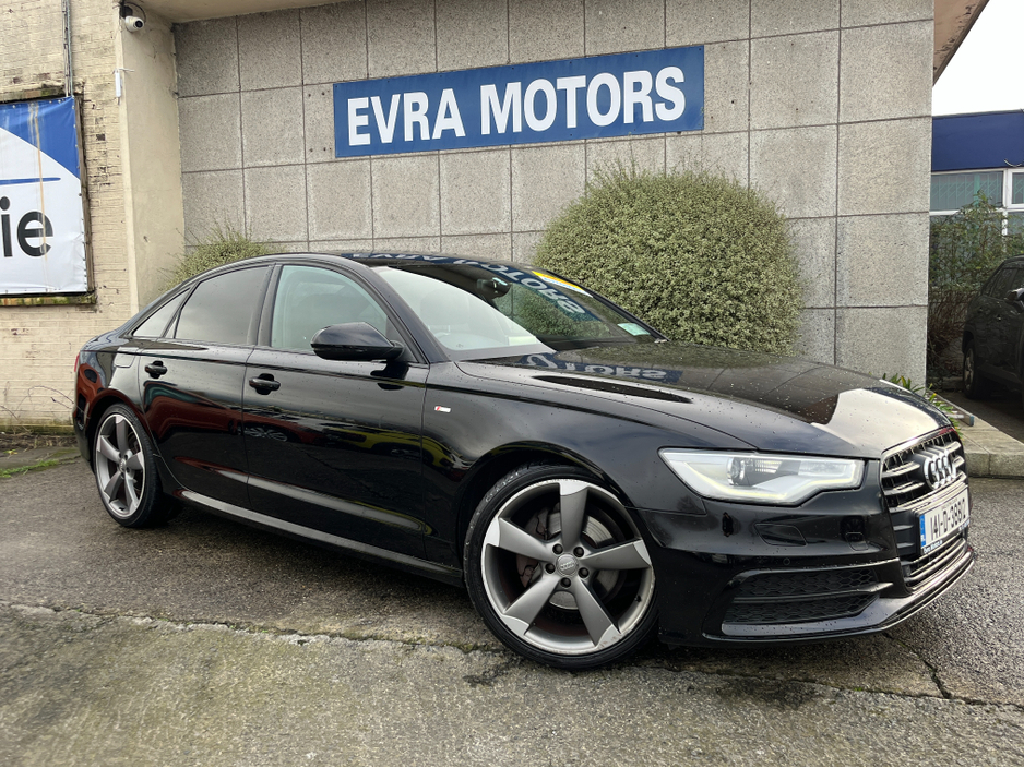 2014 Audi A6 S-LINE BLACK EDITION AUTOMATIC 174BHP 2.0 DIESEL //BOSE SOUND SYSTEM//FULL LEATHER//HEATED SEATS// €14,950