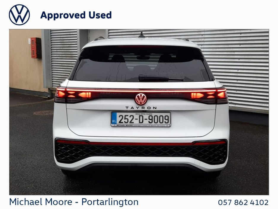 2025 Volkswagen Tayron R-LINE 75 1.5TSI 204HP PHEV DSG €56,950