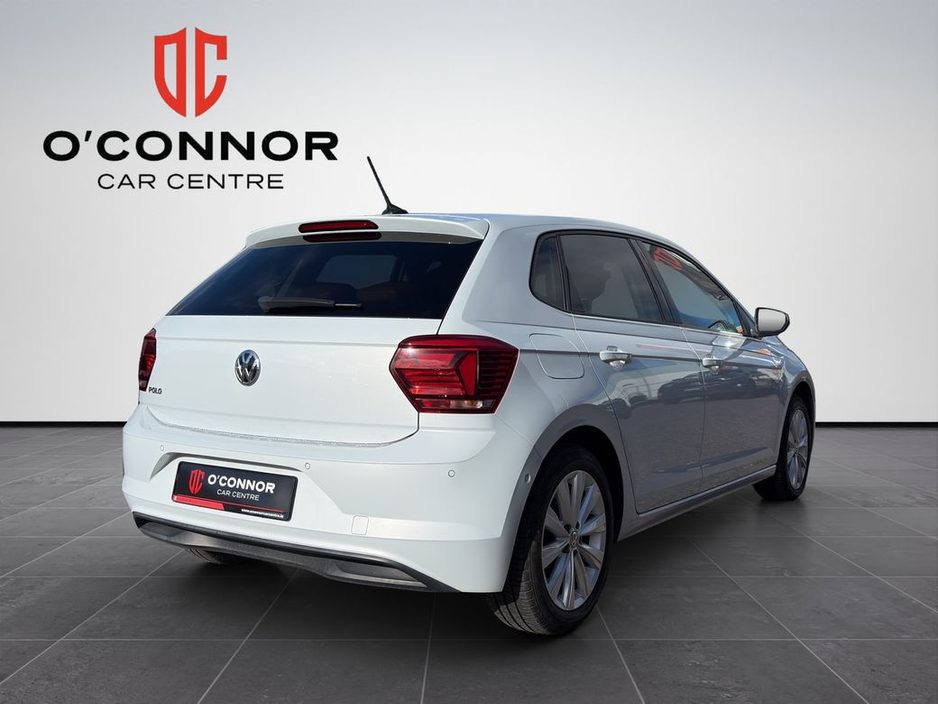 2019 Volkswagen Polo "White on the outside, tan luxury on the inside — this Polo knows how to dress for success" €16,888
