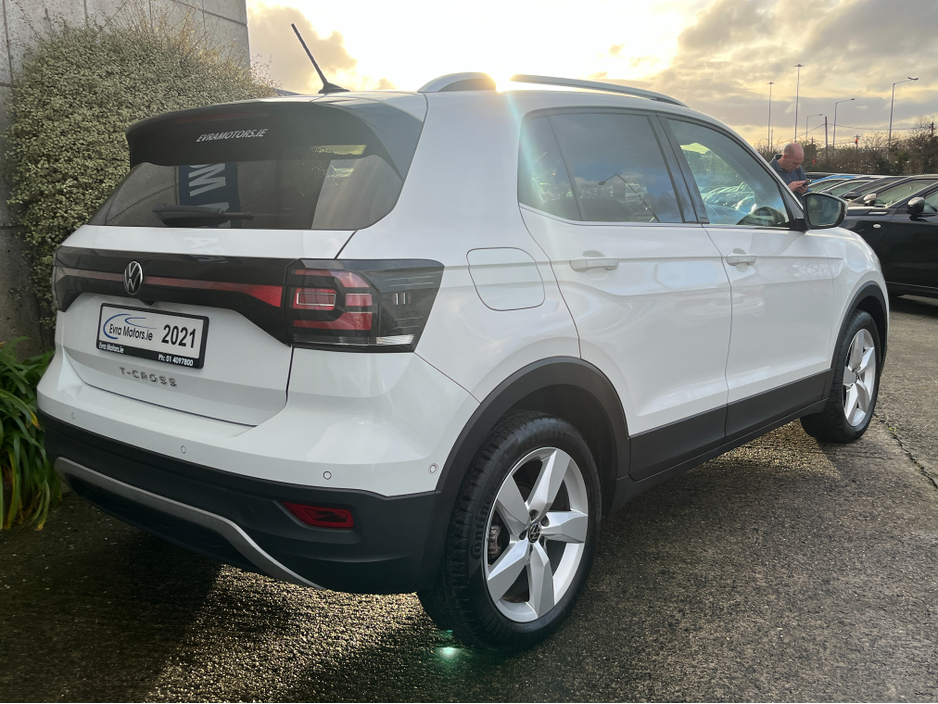 2021 Volkswagen T-Cross STYLE AUTOMATIC 1.0 PETROL //HALF LEATHER SEATS//KEYLESS ENTRY//ADAPTIVE CRUISE CONTROL//REVERSE CAMERA// €22,950