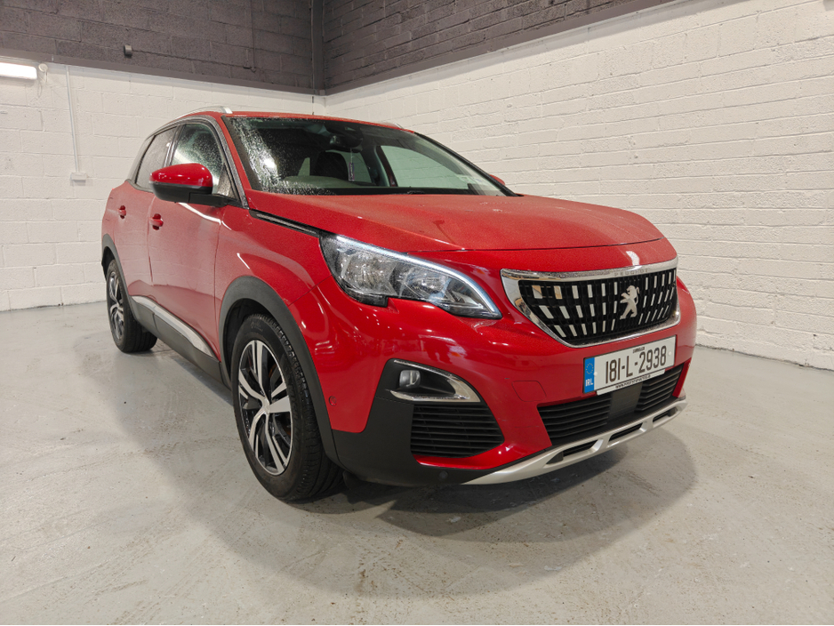 2018 Peugeot 3008 ALLURE 1.2 130 4DR €13,450