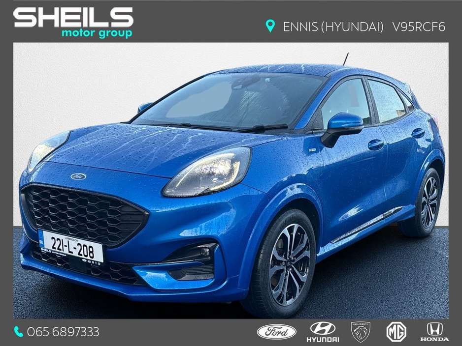 2022 Ford Puma 1.0L EcoBoost mHEV 125PS ST-Line €23,950
