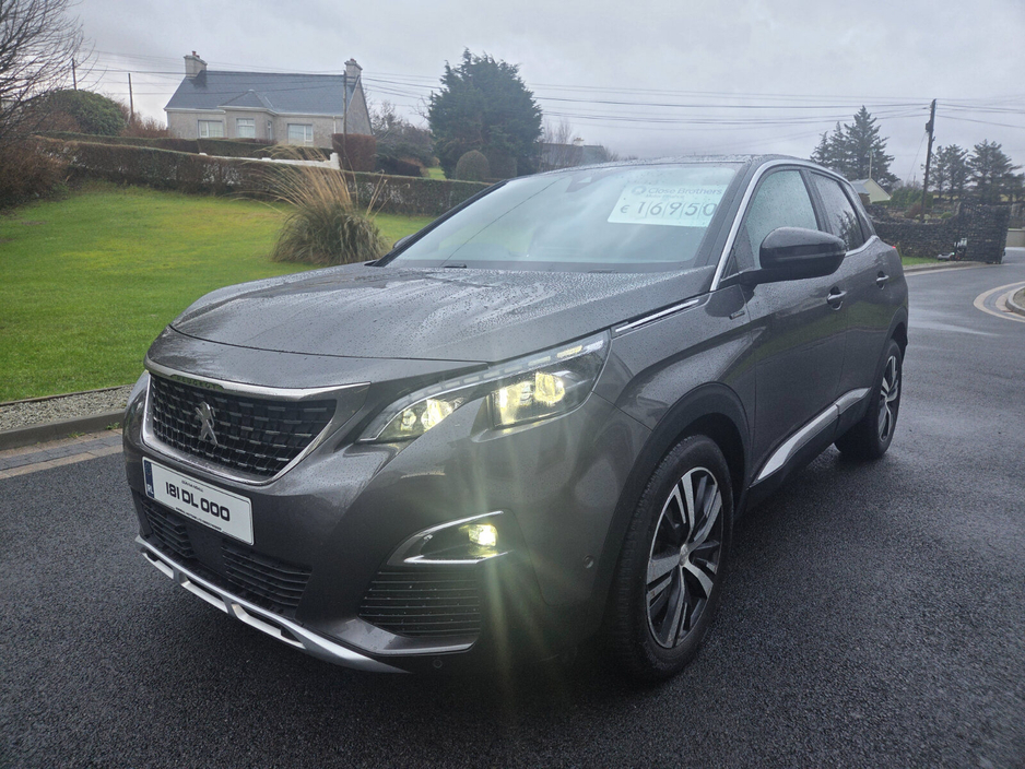 2018 Peugeot 3008 1.6 BlueHDi 120bhp S&S GT - Line €16,950
