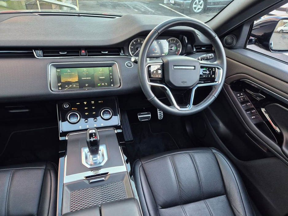 2022 Land Rover Range Rover Evoque R-Dynamic S P300e 1.5 Petrol Plug-In Hybrid Auto, Opening Panoramic Sunroof, Black Leather Seats - First Registered November 2022 - Trade in Price €37 €36,999