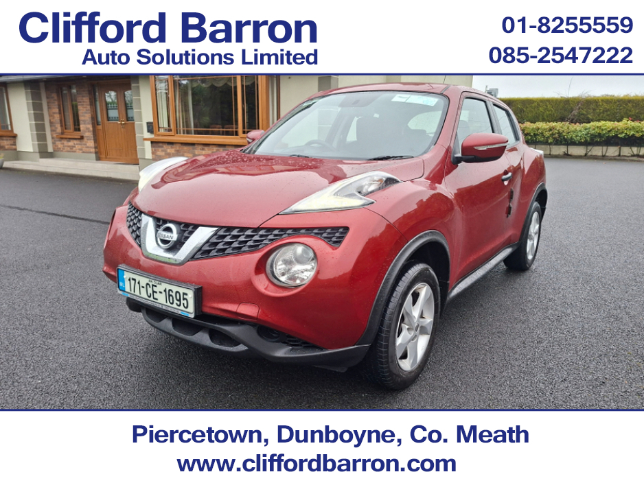 2017 Nissan Juke 1.6 XE CVT E6 4DR AUTO €12,750
