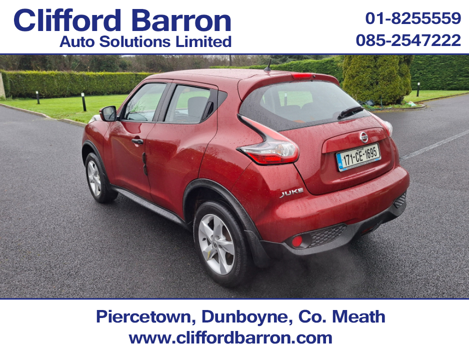 2017 Nissan Juke 1.6 XE CVT E6 4DR AUTO €12,750