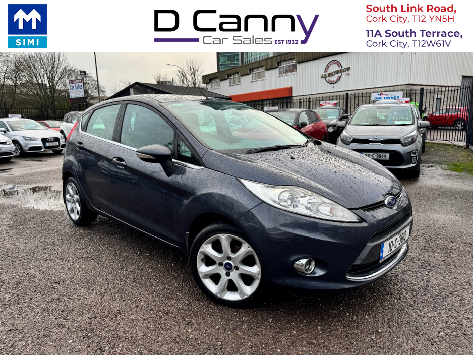 2010 Ford Fiesta TITANIUM 1.25 82PS 5DR €5,900