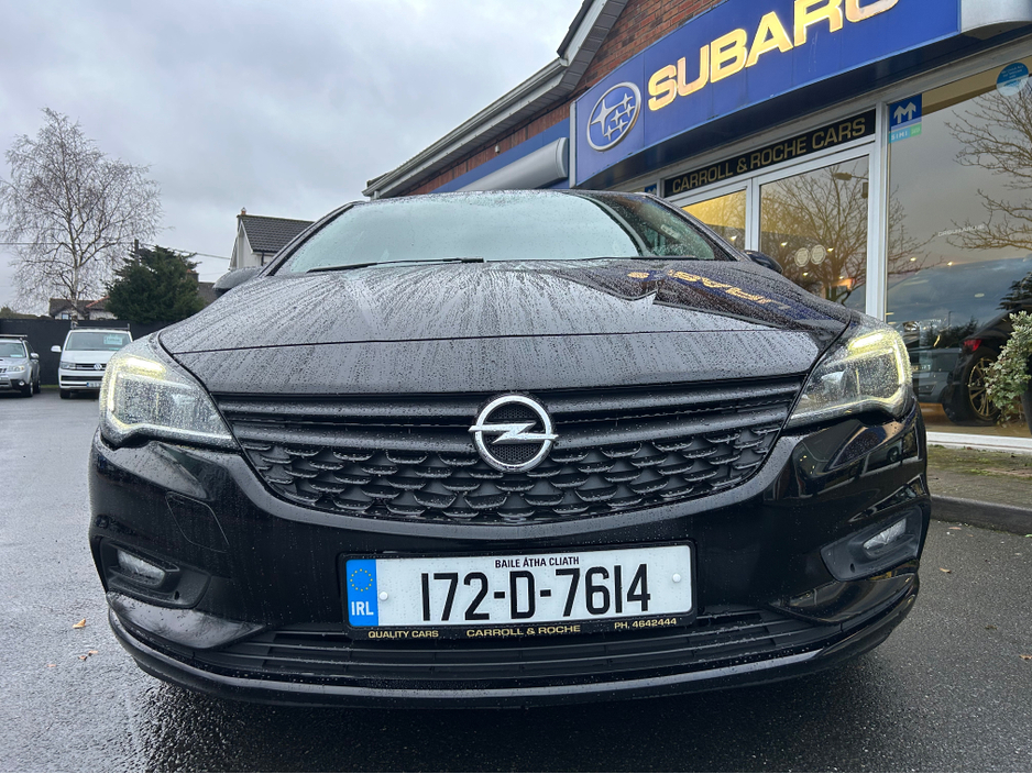 2017 Opel Astra E 1.4 i Petrol 5DR in Black - New NCT Guaranteed - Trade-in Welcome - Assured Dealer Warranty - €8,950