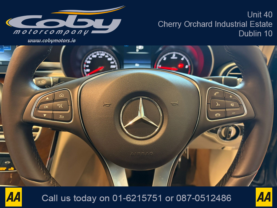 2015 Mercedes-Benz C Class 180 BLUETEC EXCLUSIVE AUTO 4DR. New NCT before collection, Tax, Full Leather, Reverse Camera, Dual Climate Control, MFSW, 2 Keys, Cruise Control, Full Electrics, BT, CD Player, Hands Free, and more. €15,950