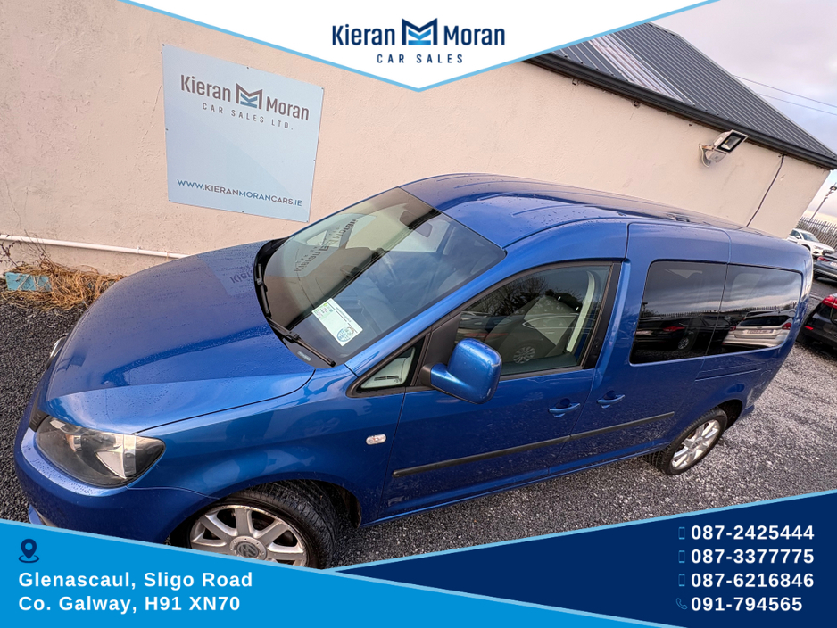 2012 Volkswagen Caddy MAXI LIFE DSG 7S 5DR €8,950