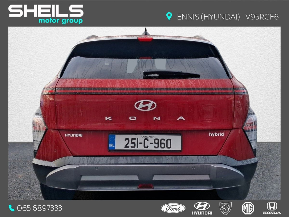 2025 Hyundai Kona 1.6 HYBRID Elegance Auto €35,950