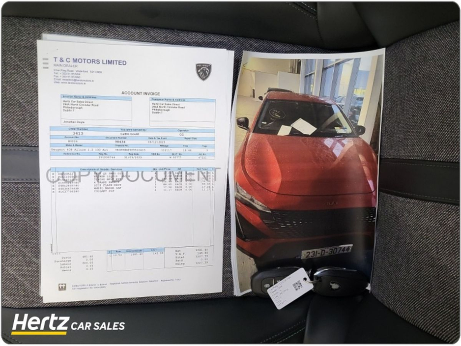 2023 Peugeot 408 Allure 1.2 Petrol Automatic €24,795