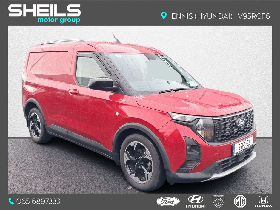 2025 Ford Courier ACTIVE 1.0 L ECOBOOS 125BHP A7 F €23,950