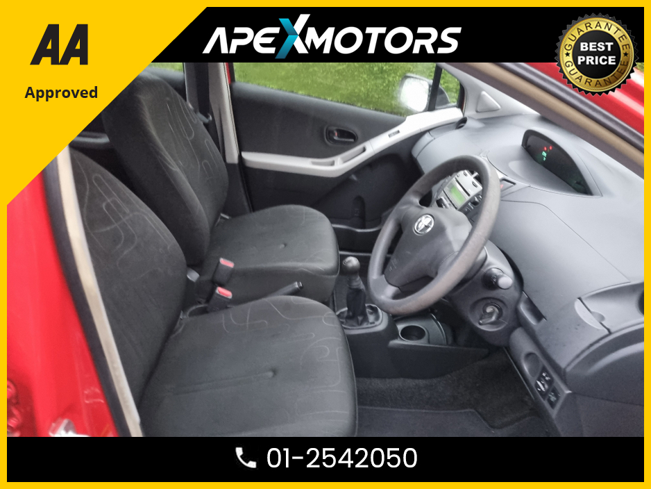 2010 Toyota Yaris 1.0 5DR HATCH * IRISH CAR FROM NEW * LOW LOW KMs * RELIABLE * ECONOMICAL * NCT JUL-26 * LOW TAX MAR-26 * IMMACULATE * STAMPED SERVICE HISTORY * AA APPROVED * 101 SAFETY CHECKLIST * 12-MONTH ROADSIDE €5,949