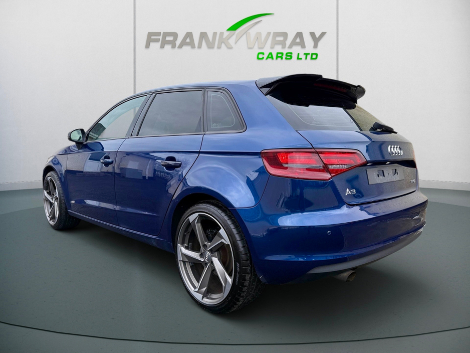 2014 Audi A3 1.2 TFSI SE 110 BHP 5DR **142**€200 TAX**MINT**SCUBA BLUE**KITTED** €10,450