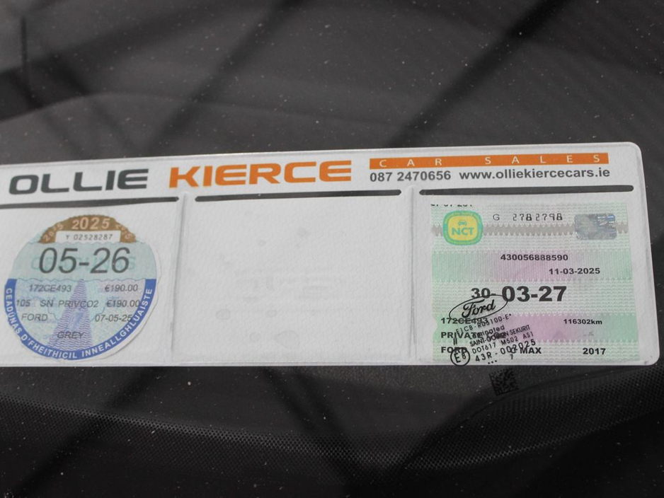 2017 Ford C-Max Zetec 1.5 TDCI 95PS M6 4DR €11,999