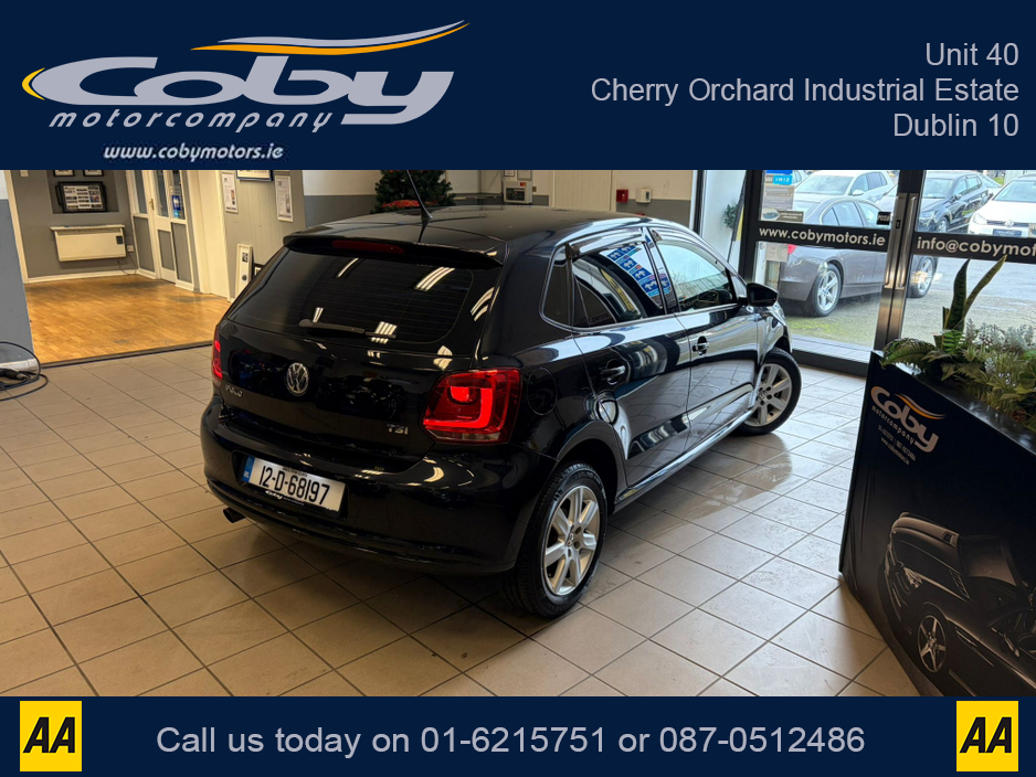 2012 Volkswagen Polo 1.2 AUTO. New NCT & Service done before collection, Alloy Wheels, Climate Control, Car Play, Sat Nav, Auto Lights/Wipers, CD Player, Luggage Cover, Folding Rear Seats, Electric Mirrors/Windows & more. €8,450