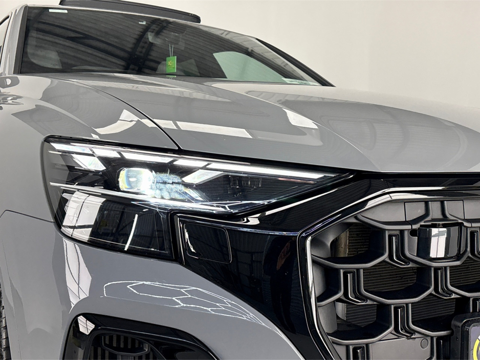 2025 Audi Q8 60 TFSIE 490PS**PANORMAIC ROOF**23" ALLOYS**MAXTON DESIGN BODYKIT**GREY LEATHER INTERIOR**FRONT HEATED ELECTRIC MEMORY SEATS**AMBIENT LIGHTING**REVERSE CAMERA**PARKING SENSORS**TOUCHSCREEN CLIMATE** €94,995