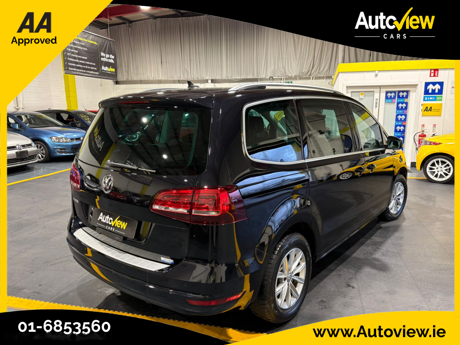 2018 Volkswagen Sharan 7 Seater 1.4 TSFI 7 Speed S-Tronic Automatic. AA APPROVED // FINANCE & NATIONWIDE DELIVERY AVAILABLE // SIMI DEALER €24,495