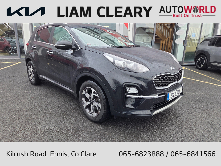 2020 Kia Sportage K3 MHEV MY20 5DR €23,900