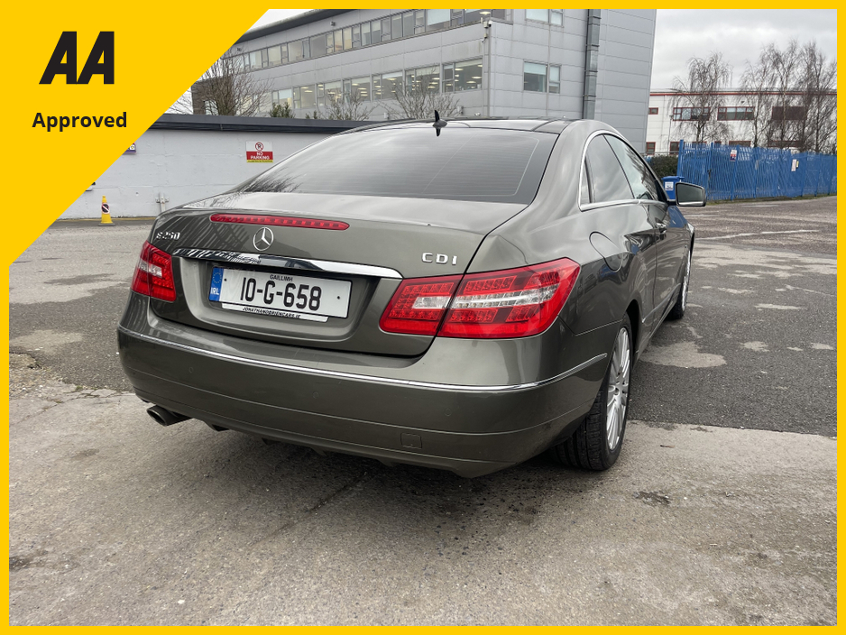 2010 Mercedes-Benz E Class E-COUPE CDI BLUE EFFICIENCY AUTO AVANTGARDE COUPE 2DR €7,500