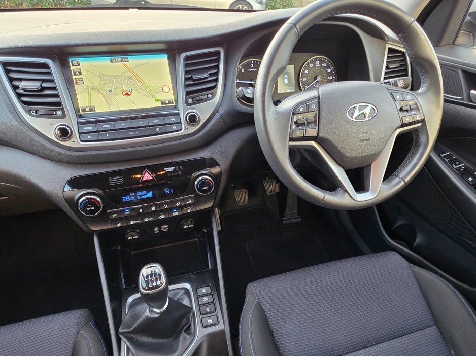 2017 Hyundai Tucson 1.7 SE NAV Bluedrive 116PS 5DR €13,750