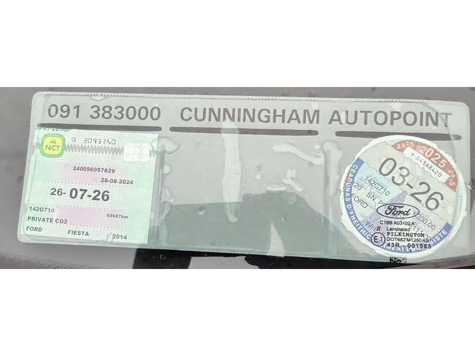 2014 Ford Fiesta 1.25 60PS Zetec €7,995