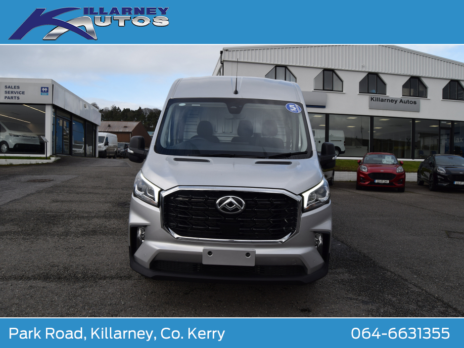 2026 Maxus Deliver 9 LWB 2.0TDCi 150BHP Price is plus vat. €26,619