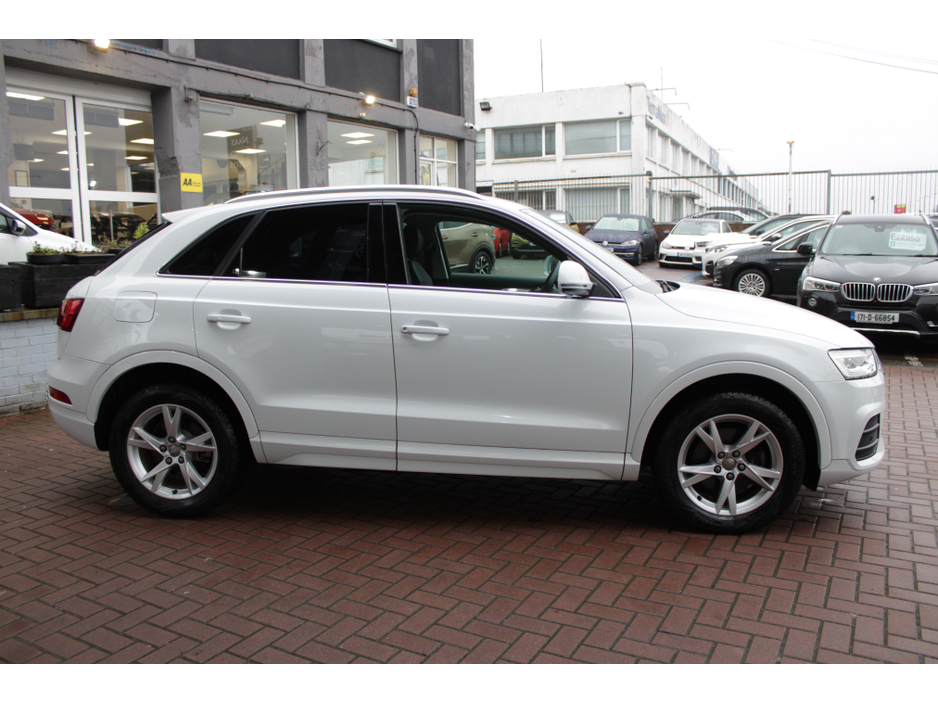 2017 Audi Q3 1.4TFSI SPORTLINE 5DR ESTATE AUTO // FULL BLACK LEATHER // BUY WITH CONFIDENCE AA AND SIMI APPROVED DEALER 2026 // FINANCE ARRANGED // ALL TRADE INS WELCOME // €19,950
