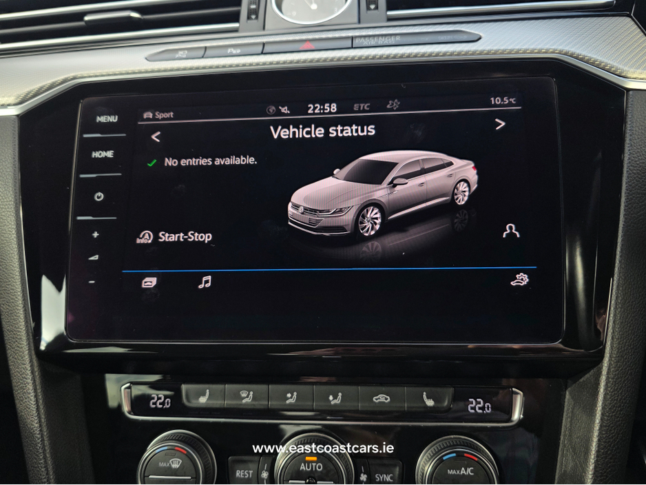 2018 Volkswagen Arteon R-LINE EDITION 2.0 TSI 280BHP 360 CAM BEST RADIO-NAV VIRTUAL COCKPIT ALL ASSISTANCE FULL LEATHER HEATED ELECTRIC SEATS €29,950