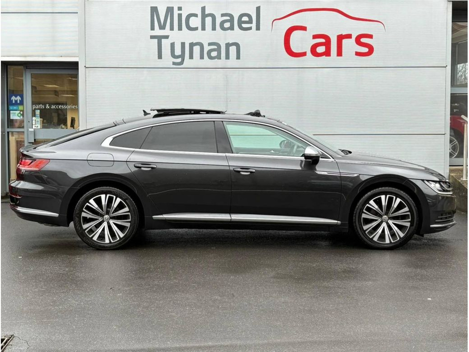 2019 Volkswagen Arteon 1.5 TFSI 150bhp Elegance, Panoramic Roof, 19” Alloys, 1/2 Leather, Camera, CarPlay - First Registered in July 2019 - Trade in Price €27, 999. €26,999